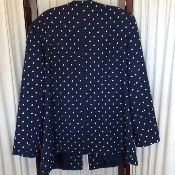 Vtg Joseph Feldman dot’s jacket blazer Sz 18W NEW! - Picture 5 of 7
